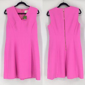 Kate Spade Crepe A-Line Pink Dress